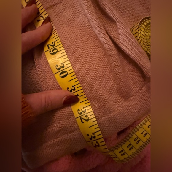 Vintage circa 2016, Blush Pink Sweater Dress, New Without Tags, Size Small - Picture 8 of 10